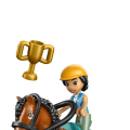 42688 LEGO  Friends Hobusetall ja ratsakool