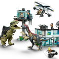 76949 LEGO Jurassic World Giganotosauruksen ja Therizinosauruksen hyökkäys