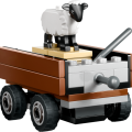 60461 LEGO  City Maatilan punainen traktori, peräkärry ja lampaat