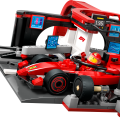 60443 LEGO  City F1®-varikkopysähdys ja varikkomiehistö sekä Ferrari-auto
