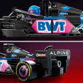77248 LEGO Speed Champions BWT Alpine F1® Team A524 ‑kilpa-auto