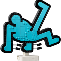 31216 LEGO ART Keith Haring – Dejojošās figūras