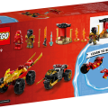 71789 LEGO 71789 Kai ja Rasi auto- ja mootorr.. V29