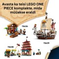 75637 LEGO ONE PIECE Buggy the Clowni tsirkusetelk