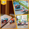 31146 LEGO  Creator Lava-auto ja helikopteri