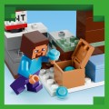 21583 LEGO Minecraft Steve piedzīvojums taigā