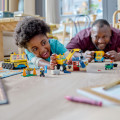 60391 LEGO  City Rakennustyömaan ajoneuvot, nosturi ja purkupallo