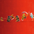 71791 LEGO Ninjago Zane‘i jõudraakoni Spinjitzu võidusõiduauto