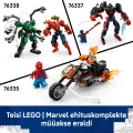 76336 LEGO Super Heroes Zirnekļcilvēka auto pret Saindēto Vilknadzi