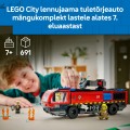 60499 LEGO  City Lidostas ugunsdzēsēju auto