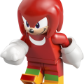 77118 LEGO Sonic Silver auto pret Knuckles monstru vāģi