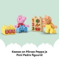 10468 LEGO DUPLO Peppa Pig Traktors un tirgus