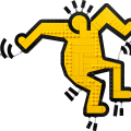 31216 LEGO ART Keith Haring – Dejojošās figūras