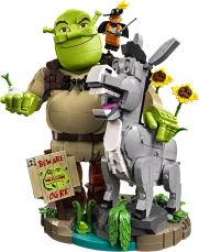 72423 Shrek, Eesel ja Saabastega Kass