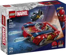 76336 Spider-Mani auto vs. mürgine Wolverine